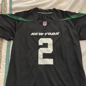 Zach Wilson Jets Jersey